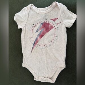 David Bowie Onesie, Size 0-3 Months